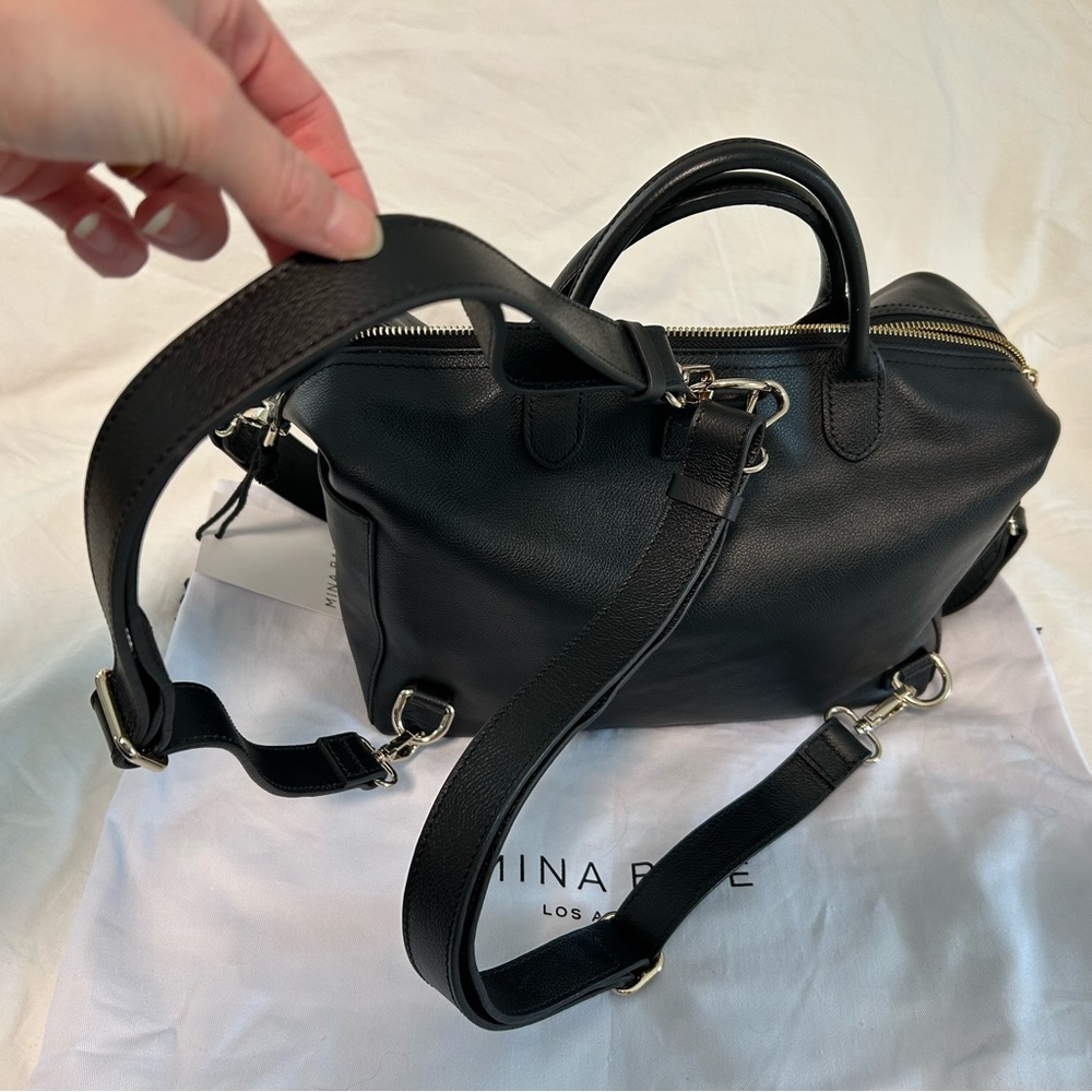 Mina Baie Mini Leather Emmy - Picture 3 of 4